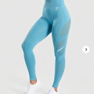 Gymshark Sea Blue Flawless Knit Set